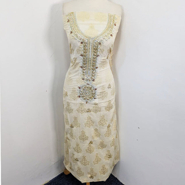 Fancy Lawn Jaycard with Gotta & Sitara Work 3PC Unstitched