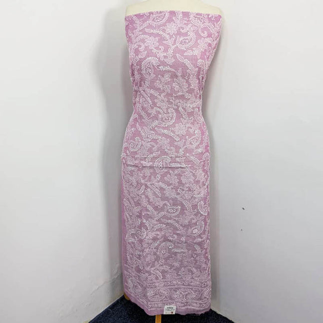 Paper Cotton with Full Jaal Shadow Work 2PC Unstitched