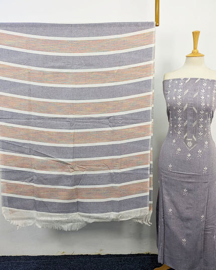 Tarkashi & Craft Stitch Style Cotton Khaddar 3PC Unstitched