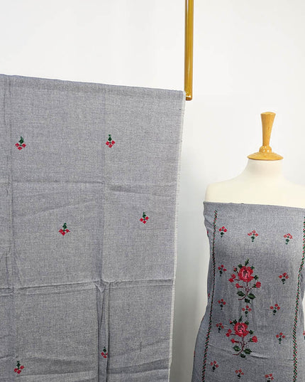 Handmade Khaadi Lawn 3pc Unstitched