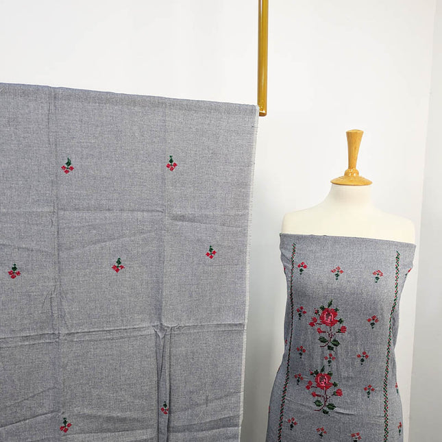 Handmade Khaadi Lawn 3pc Unstitched