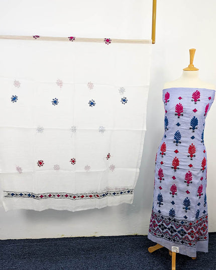 Handmade Paper Cotton 2Pc Unstitched