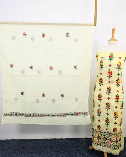 Handmade Paper Cotton 2Pc Unstitched