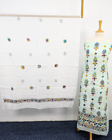 Handmade Paper Cotton 2Pc Unstitched