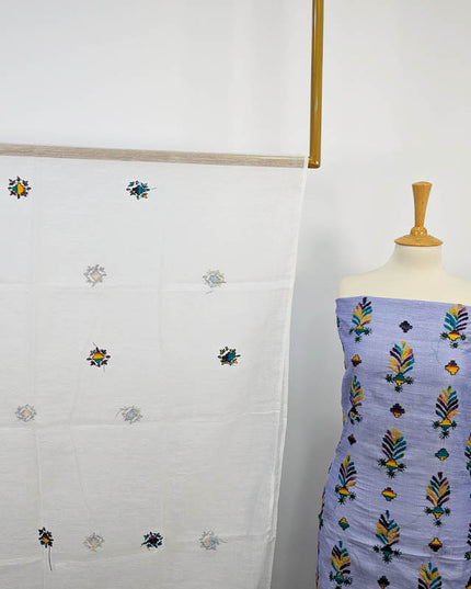 Handmade Paper Cotton 2Pc Unstitched