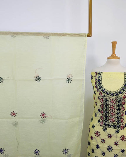 Handmade Paper Cotton 2Pc Unstitched