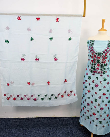 Handmade Paper Cotton 2Pc Unstitched