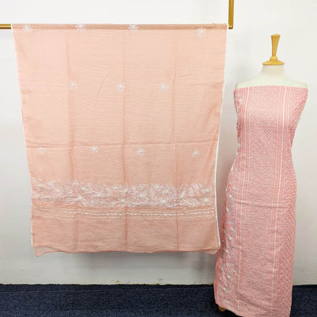 Fancy Paper Cotton Tarkashi Arphair with Sitara Moti Work 2PC Unstitched