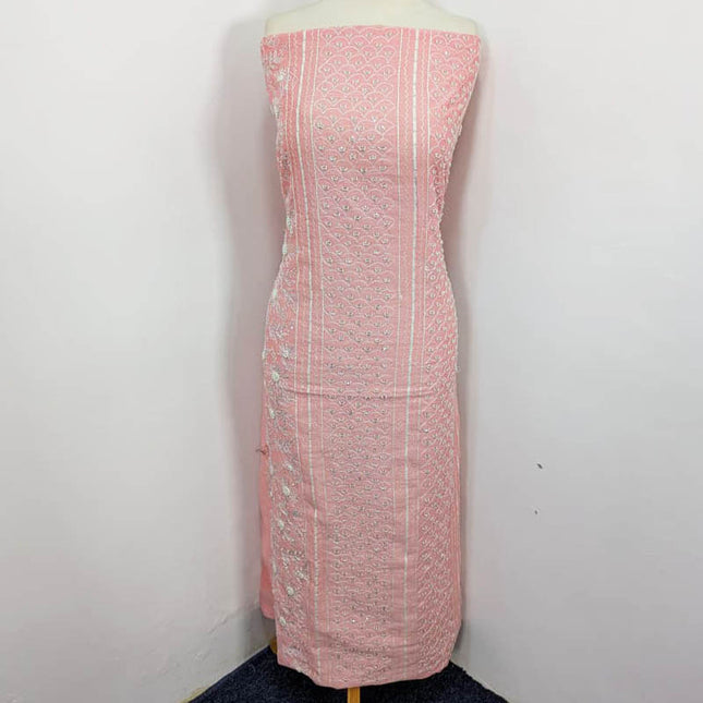 Fancy Paper Cotton Tarkashi Arphair with Sitara Moti Work 2PC Unstitched