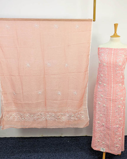 Tarkashi & Pearls Work 2PC Unstitched Suit – Apka Libas