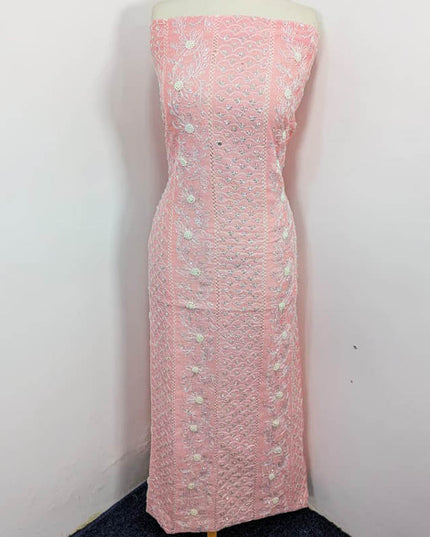 Paper Cotton Tarkashi Arphair with Sitara Moti Work 2PC Unstitched