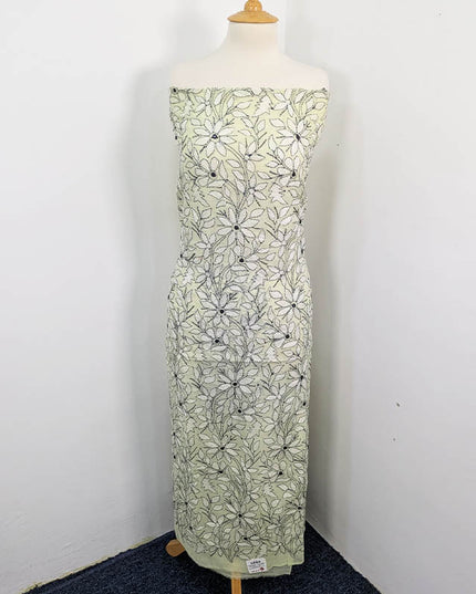 Handmade Embroidered Khaadi Net 2 pc Unstitched