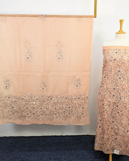 Handmade Embroidered Khaadi Net 2 pc Unstitched