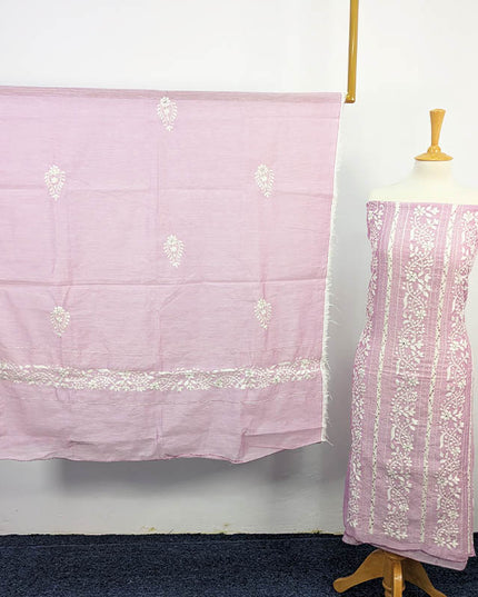 Handmade Kacha Pakka Tanka and Tarkashi Work 2 PC Unstitched