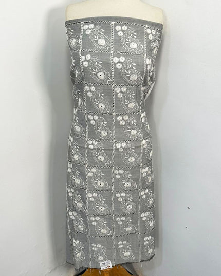 Paper Cotton with Pakka Sheesha Work 2PC Unstitched