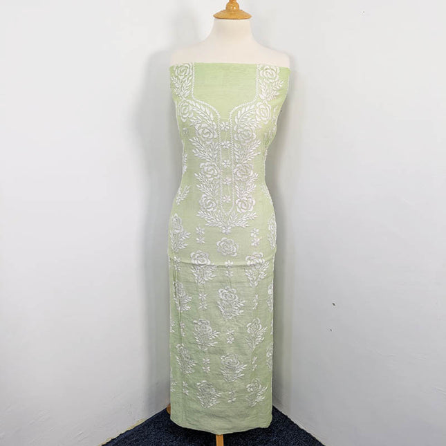 Handmade Kacha Pakka Tanka Work 2PC Unstitched