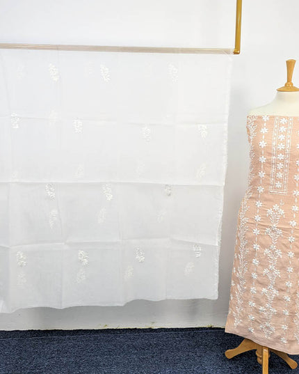 Handmade Kacha Pakka Tanka Work 2PC Unstitched