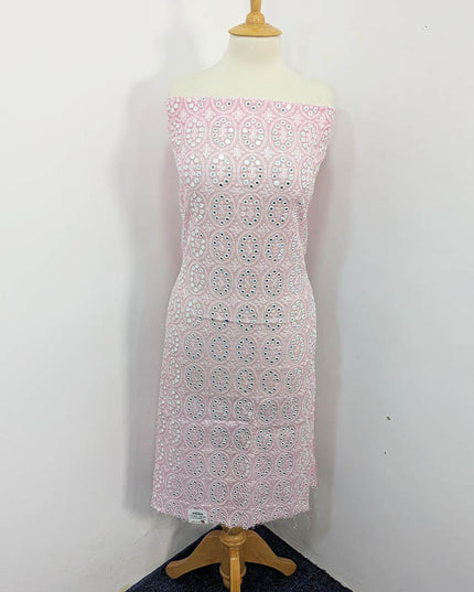 Embroidered Sitara Work Paper Cotton  2PC Unstitched