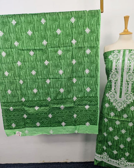 Paper Cotton with Embroidered Work 2PC Unstitched