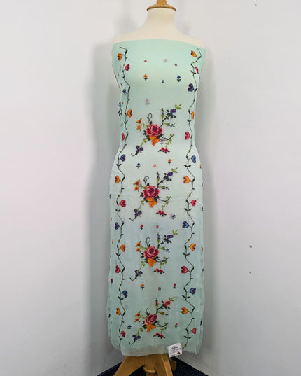 China Crinkle Cross stitch work