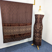 Load image into Gallery viewer, Heavy Embroidered  Wool 3 Piece  Suit With Velvet Shawl
