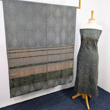 Load image into Gallery viewer, Heavy Embroidered  Wool 3 Piece  Suit With Velvet Shawl
