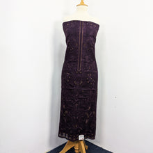 Load image into Gallery viewer, Heavy Embroidered  Wool 3 Piece  Suit With Velvet Shawl
