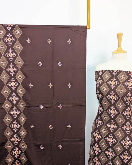Embroidered karandi 3PC Unstitched Bareeza Vol-1685