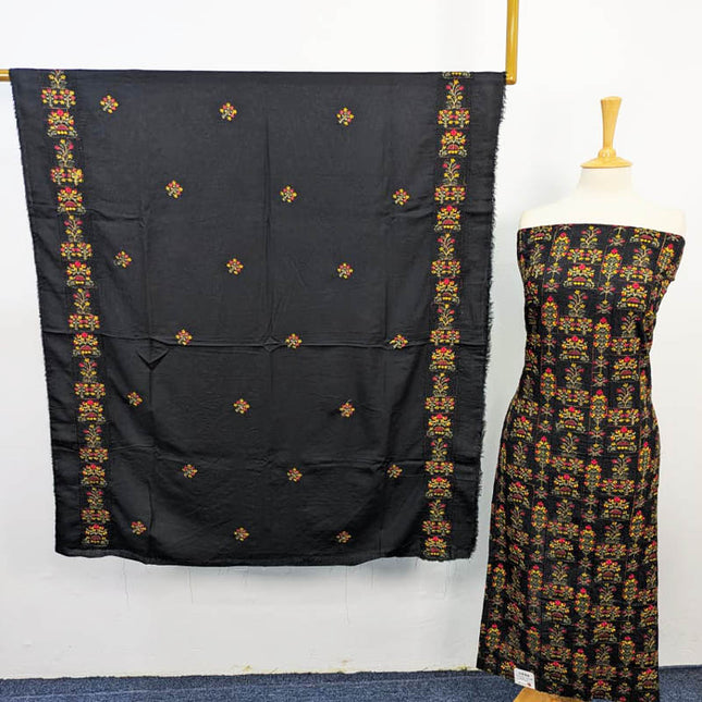 Embroidered karandi 3PC Unstitched Bareeza Vol-1685