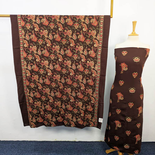 Embroidered karandi 3PC Unstitched Bareeza Vol-1685