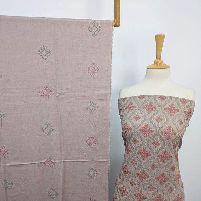 Embroidered Karandi 3PC Unstitched by Bareeza