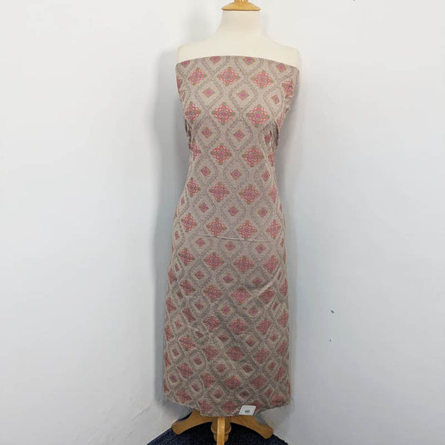 Embroidered Karandi 3PC Unstitched by Bareeza