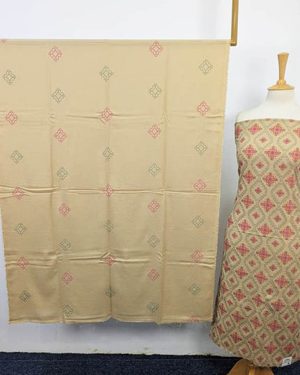 Embroidered Karandi 3PC Unstitched by Bareeza