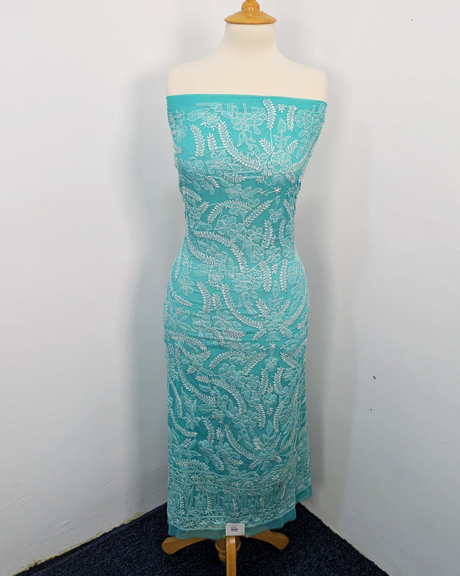 Fancy Chiffon With Chikankari Shadow Work