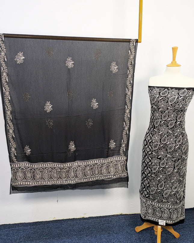 Fancy Chiffon With Chikankari Shadow Work