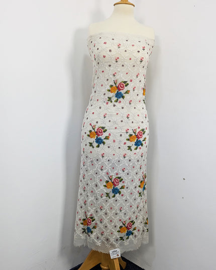 China Crinkle Cross stitch And Shadow work
