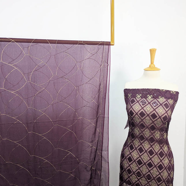 Fancy Embroidered Chiffon 2PC Unstitched