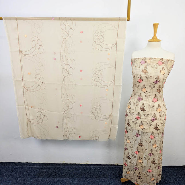 Fancy Embroidered Chiffon 2PC Unstitched