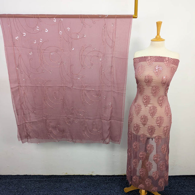 Fancy Embroidered Chiffon 2PC Unstitched