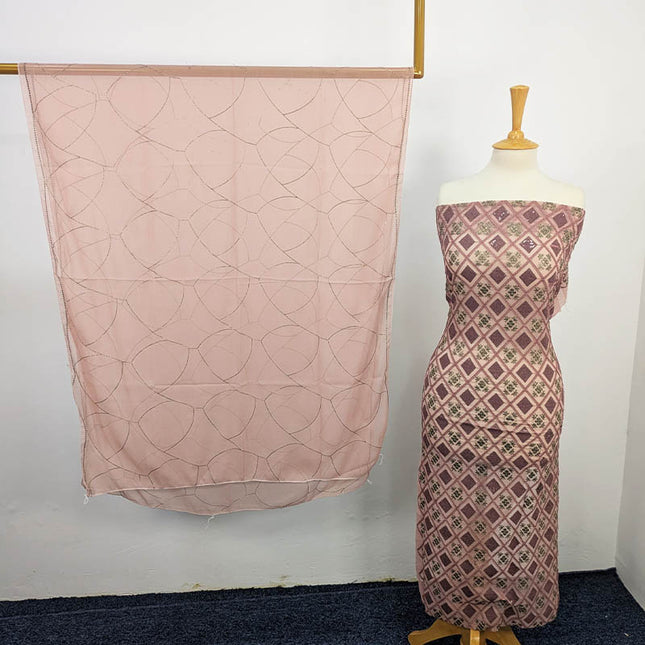 Fancy Embroidered Chiffon 2PC Unstitched