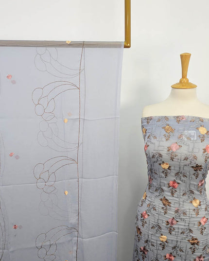 Fancy Embroidered Chiffon 2PC Unstitched