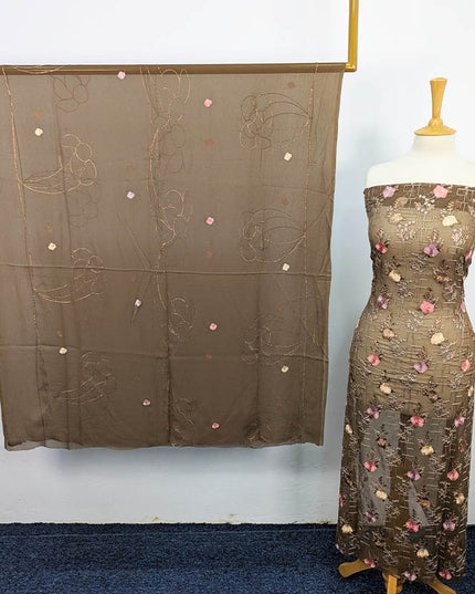 Fancy Embroidered Chiffon 2PC Unstitched