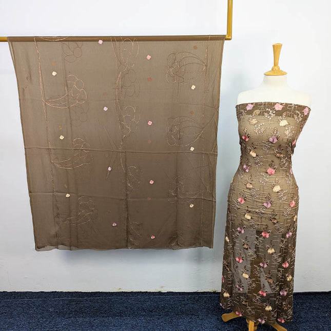 Fancy Embroidered Chiffon 2PC Unstitched