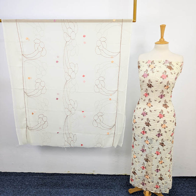Fancy Embroidered Chiffon 2PC Unstitched