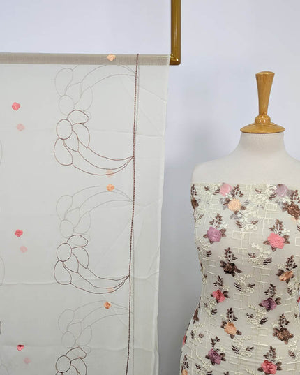 Fancy Embroidered Chiffon 2PC Unstitched