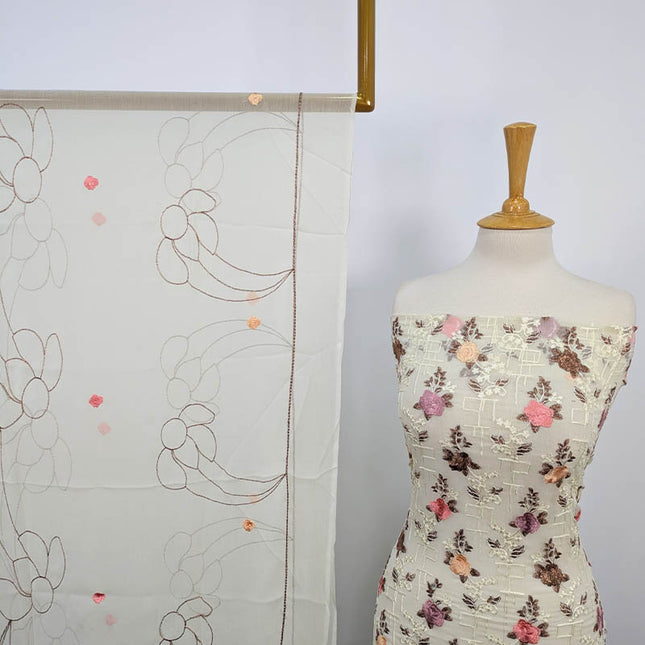 Fancy Embroidered Chiffon 2PC Unstitched