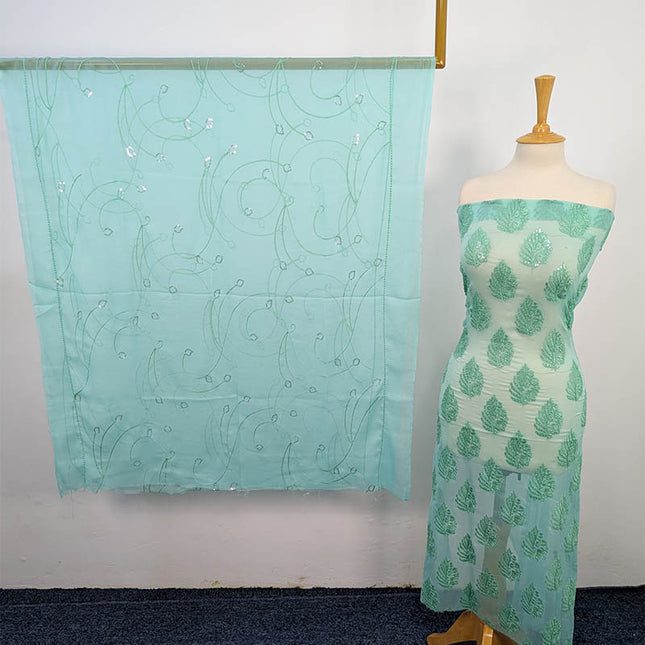 Fancy Embroidered Chiffon 2PC Unstitched