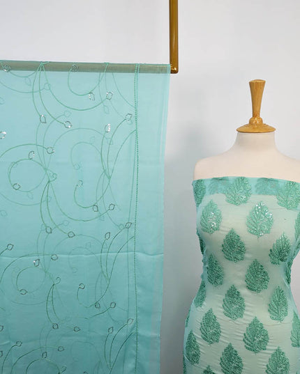 Fancy Embroidered Chiffon 2PC Unstitched