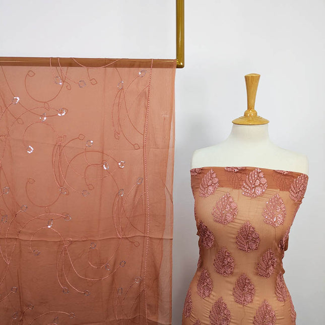 Fancy Embroidered Chiffon 2PC Unstitched