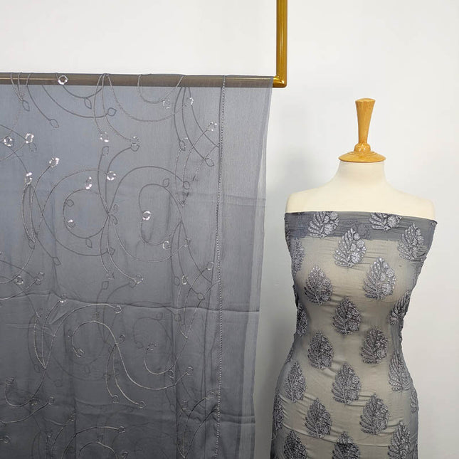 Fancy Embroidered Chiffon 2PC Unstitched